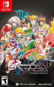 Romancing SaGa: Minstrel Song Remastered International - Box - Front (North America) - 755x1227