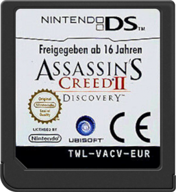 Assassin's Creed II: Discovery - Cart - Front (Europe) - 517x564