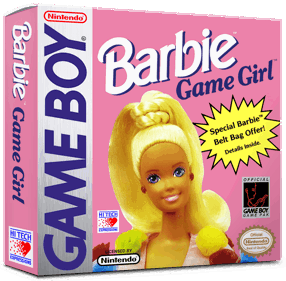 Barbie: Game Girl - Box - 3D (North America) - 1016x998