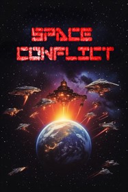 Space Conflict - Fanart - Box - Front (World) - 512x768