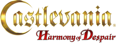 Castlevania: Harmony of Despair - Clear Logo (North America) - 880x324