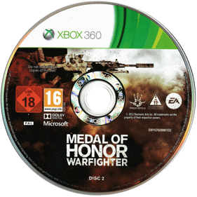 Medal of Honor: Warfighter - Disc (Europe) - 2865x2865