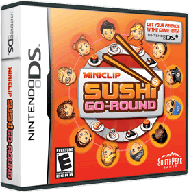 Sushi Go-Round - Box - 3D (North America) - 865x878