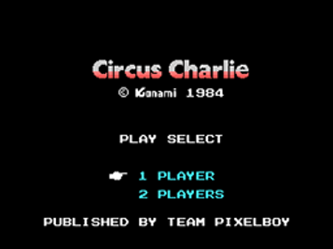 Circus Charlie - Screenshot - Game Title (World) - 256x192