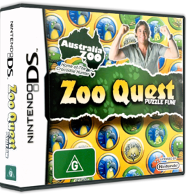 Zoo Quest: Puzzle Fun! - Box - 3D (Australia) - 575x598