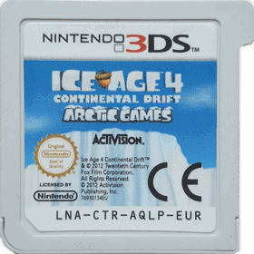 Ice Age: Continental Drift: Arctic Games - Cart - Front (Europe) - 1101x1102
