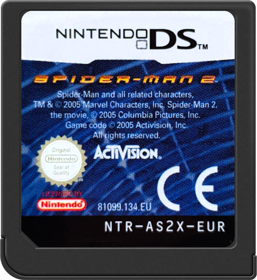 Spider-Man 2 - Cart - Front (Europe) - 517x564