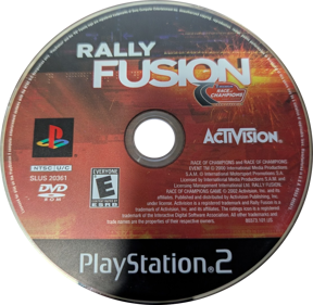 Rally Fusion: Race of Champions - Disc (North America) - 1112x1084
