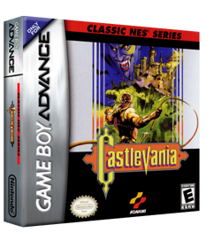 Classic NES Series: Castlevania - Box - 3D (United States) - 456x528