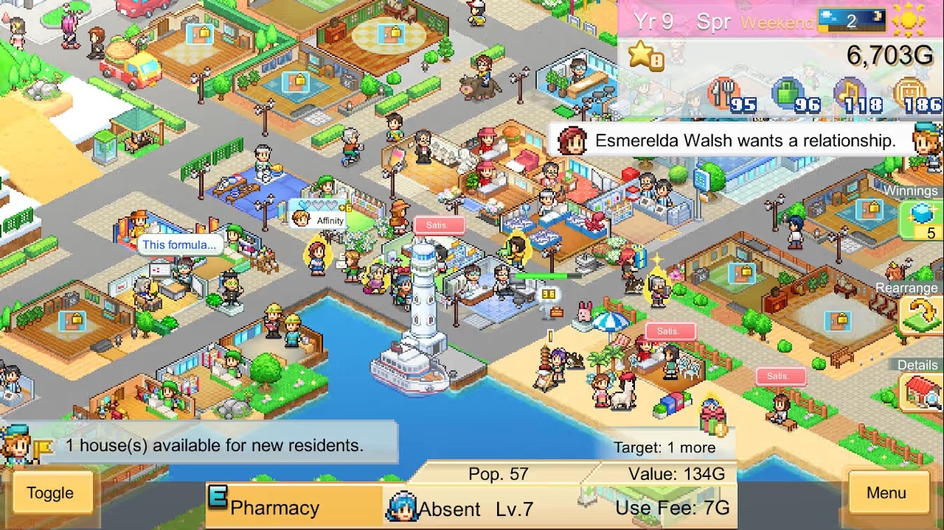 Illustration of Dream Town Island