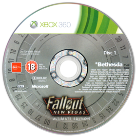 Fallout: New Vegas: Ultimate Edition - Disc (United Kingdom) - 900x900