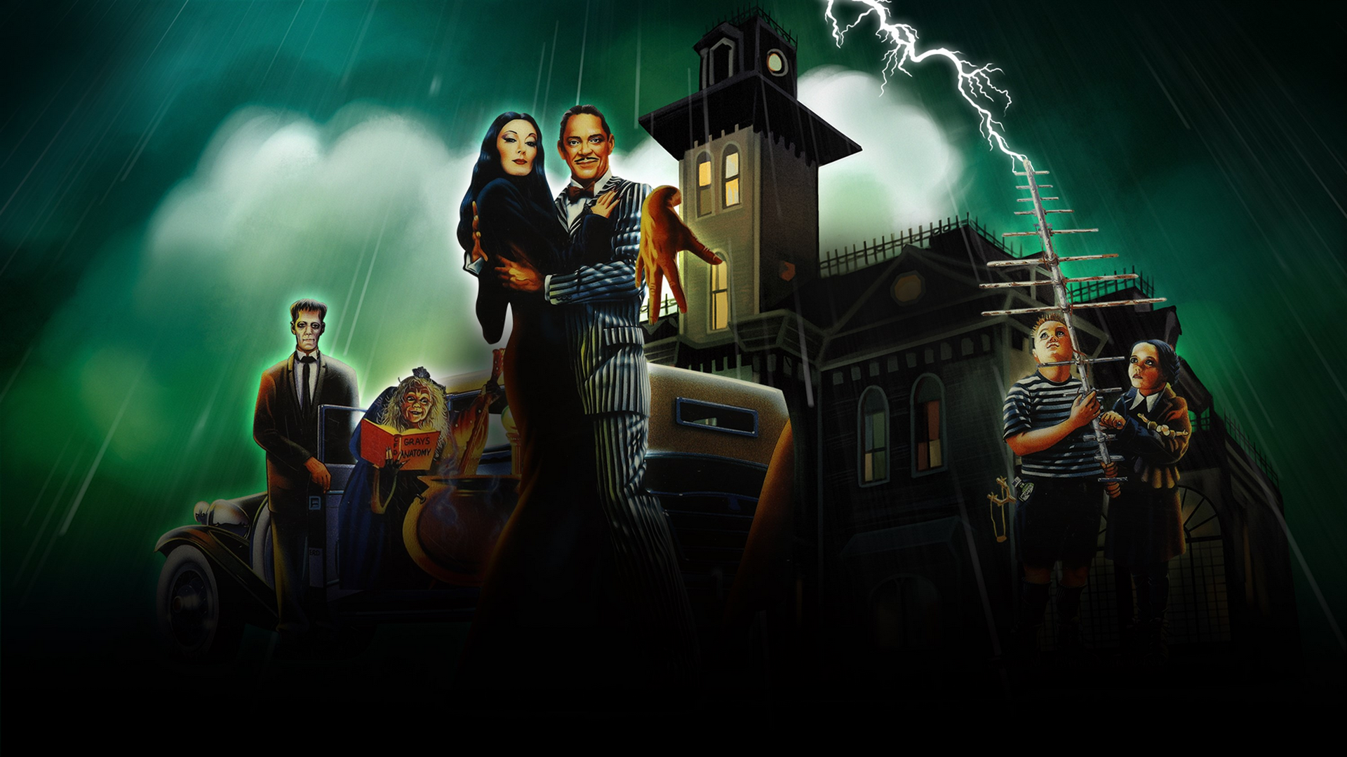 Illustration of The Addams Family