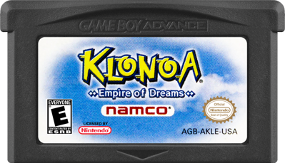 Klonoa: Empire of Dreams - Cart - Front (North America) - 1000x574