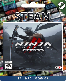 Ninja Gaiden 2 Black - Fanart - Disc (World) - 1268x1540