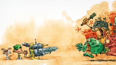 Kid Paddle - Fanart - Background (World) - 1920x1080