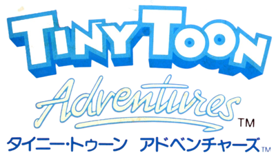Tiny Toon Adventures - Clear Logo (Japan) - 661x377