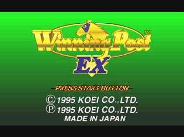 Winning Post - Screenshot - Game Title (Japan) - 320x240