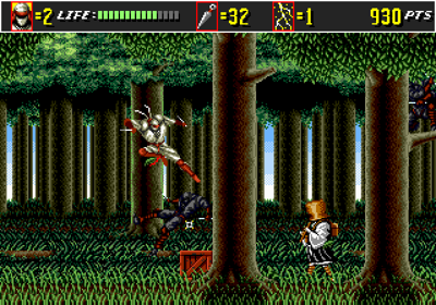 Shinobi III: Return of the Ninja Master - Screenshot - Gameplay (World) - 640x448