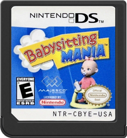 Babysitting Mania - Cart - Front (North America) - 517x564