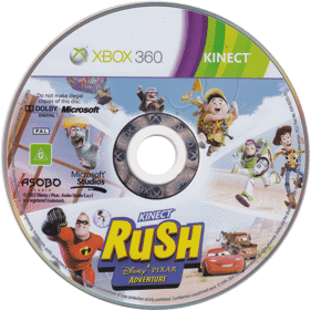 Kinect Rush: A Disney Pixar Adventure - Disc (Australia) - 2859x2859