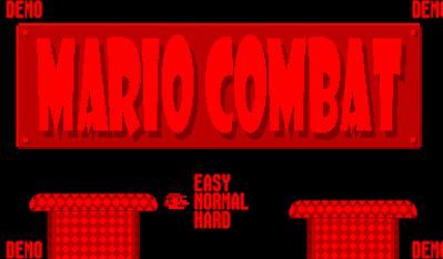 Mario Combat - Screenshot - Game Title (World) - 384x224