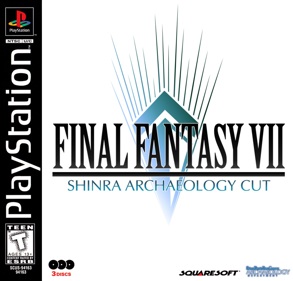 Final Fantasy VII: Shinra Archaeology Cut - Box - Front (North America) - 1440x1379