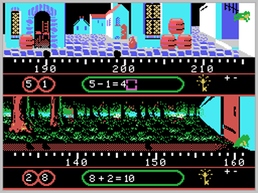 Math Quest - Screenshot - Gameplay (World) - 256x192