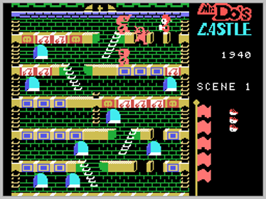 Mr. Do!'s Castle - Screenshot - Gameplay (North America) - 256x192
