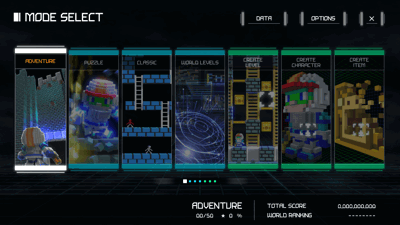 Lode Runner Legacy - Screenshot - Game Select (World) - 1920x1080