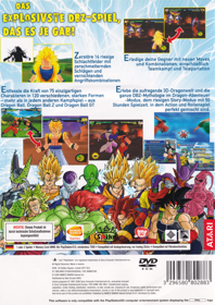 Dragon Ball Z: Budokai Tenkaichi 2 - Box - Back (Germany) - 1702x2409