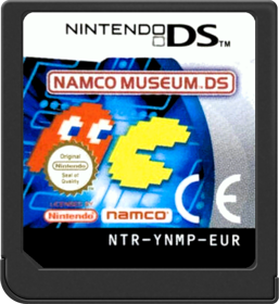 Namco Museum DS - Cart - Front (Europe) - 517x564