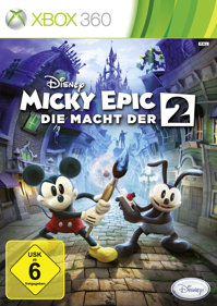 Epic Mickey 2: The Power of Two - Box - Front (Germany) - 1200x1693