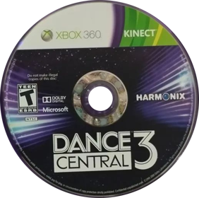 Dance Central 3 - Disc (North America) - 519x516