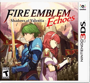 Fire Emblem Echoes: Shadows of Valentia - Box - Front - Reconstructed (North America) - 1491x1366