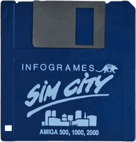 SimCity - Disc (Europe) - 547x569