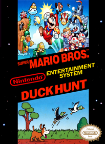 Super Mario Bros. / Duck Hunt - Fanart - Box - Front (North America) - 1534x2100