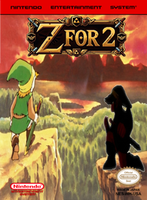 The Legend of Zelda: Z for 2 - Fanart - Box - Front (World) - 1280x1744