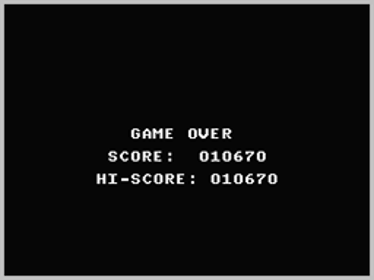 Ice Muncher - Screenshot - Game Over (World) - 256x192