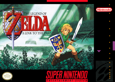 The Legend of Zelda: A Link to the Past - Fanart - Box - Front (United States) - 2150x1543