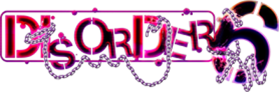 Disorder 6 - Clear Logo (Japan) - 278x92