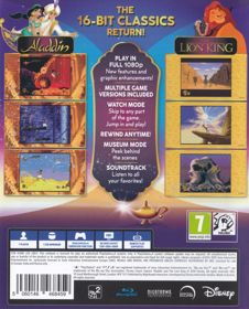 Disney Classic Games: Aladdin and The Lion King - Box - Back (Europe) - 646x800