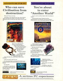 Indiana Jones and the Fate of Atlantis - Advertisement Flyer - Front (United Kingdom) - 1702x2200