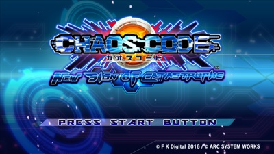 Chaos Code: New Sign of Catastrophe - Screenshot - Game Title (World) - 1920x1080