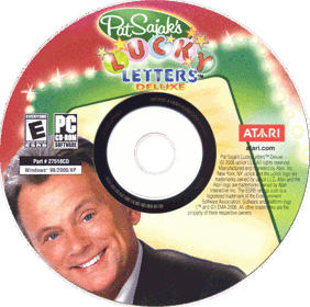 Pat Sajak's Lucky Letters Deluxe - Disc (North America) - 750x745