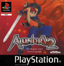 Alundra 2: A New Legend Begins - Box - Front (Germany) - 1453x1488