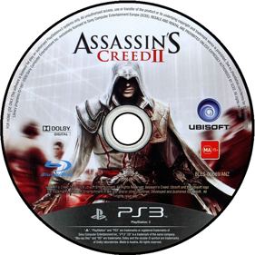 Assassin's Creed II - Disc (Australia) - 1000x1000