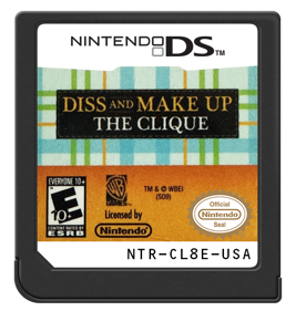 The Clique: Diss and Make Up - Cart - Front (North America) - 571x600