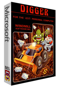 Digger - Box - 3D (World) - 700x1013