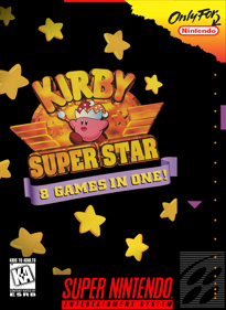 Kirby Super Star - Fanart - Box - Front (North America) - 1534x2100