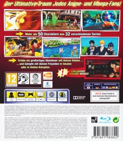 J-Stars Victory Vs+ - Box - Back (Germany) - 907x1037